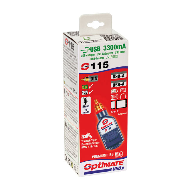 Tecmate OptiMATE USB O-115 USB Charger