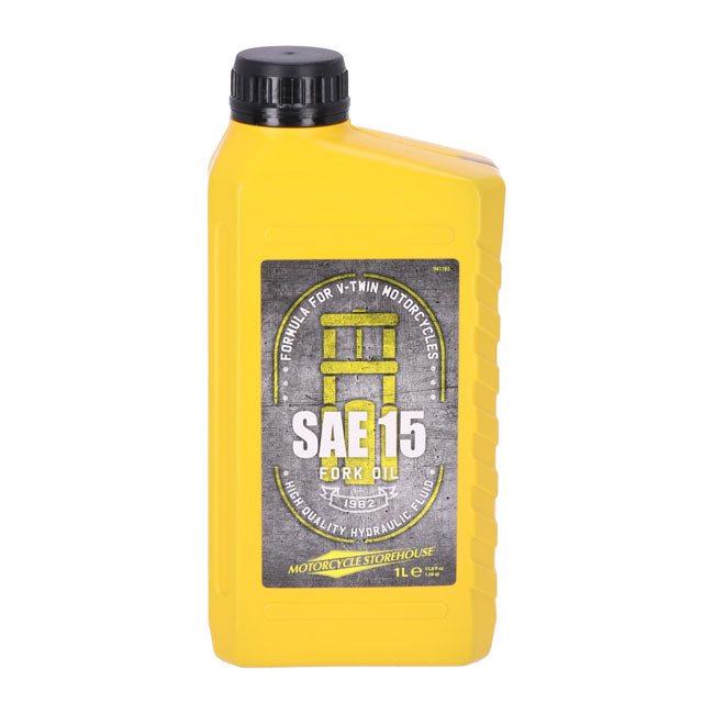 V Spec SAE 15W Fork Oil - 1L bottle - case of 12