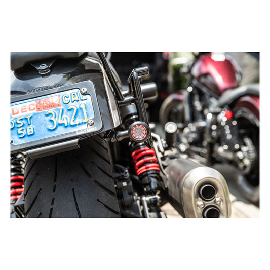 Burly, Turn Signal & License Plate Kit. Black