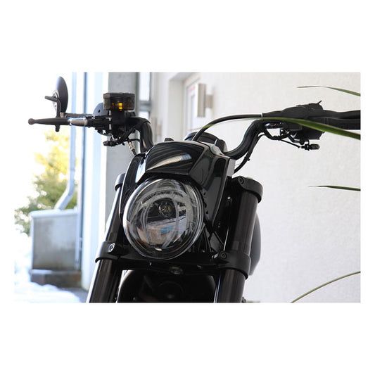 Cult-Werk, Headlamp & Mask Kit 'NRS Style. Gloss Black