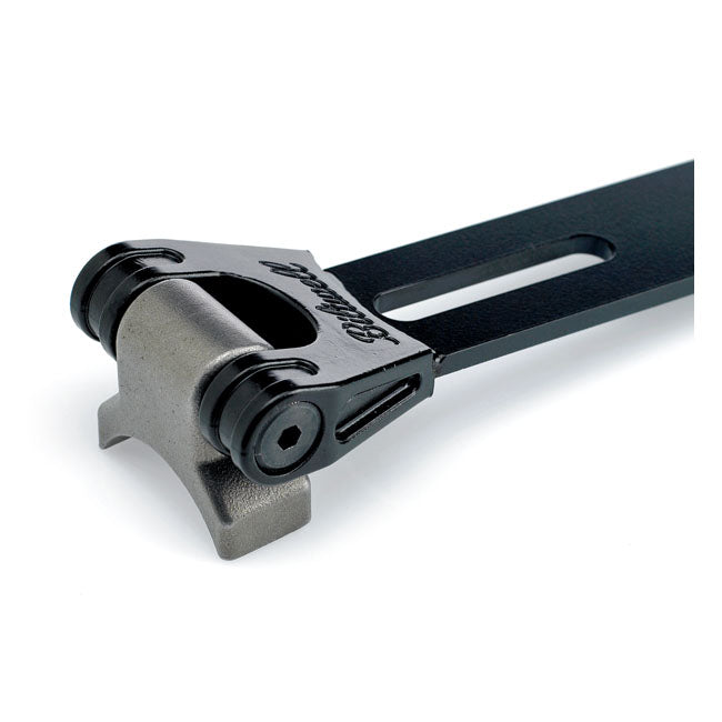 Biltwell solo seat hinge. Black chromoly from Biltwell at Pedro’s Parts