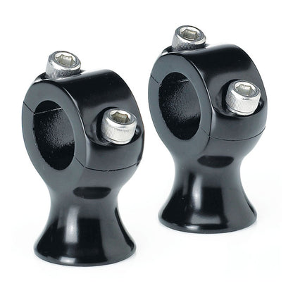 Biltwell Slimline 1-3/4" risers for 1" handlebars black from Biltwell at Pedro’s Parts