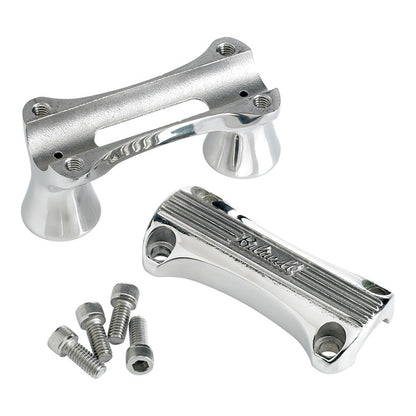 Biltwell Thunder risers. 1.75" rise. Polished from Biltwell at Pedro’s Parts