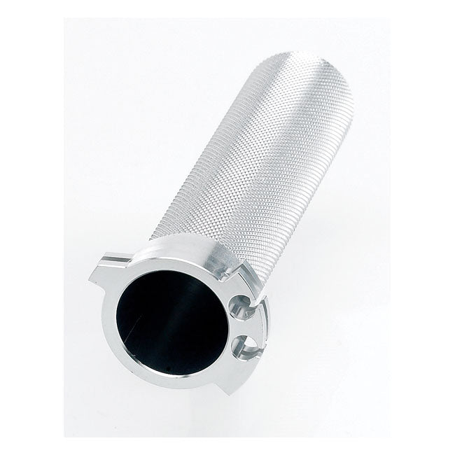 Biltwell 1" Whiskey throttle sleeve. Polished from Biltwell at Pedro’s Parts