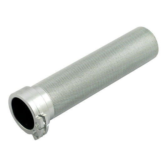 Biltwell 1" Whiskey throttle sleeve. Polished from Biltwell at Pedro’s Parts