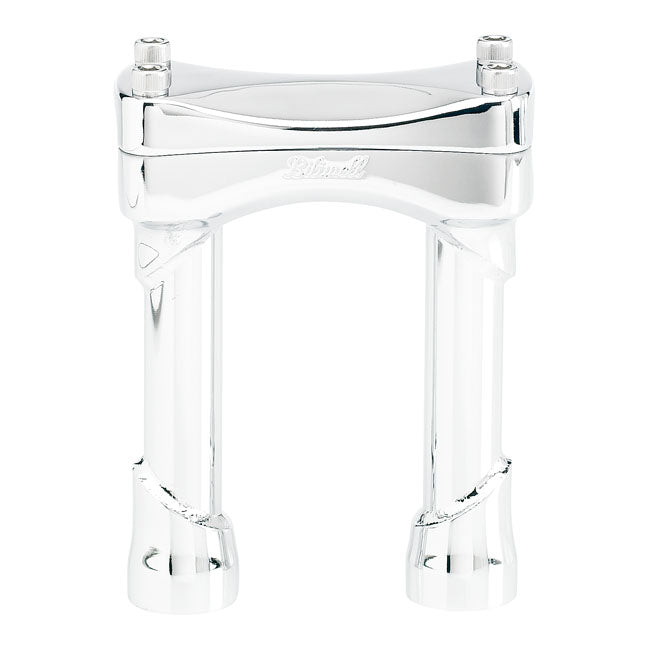 Biltwell Murdock risers 6" chrome from Biltwell at Pedro’s Parts