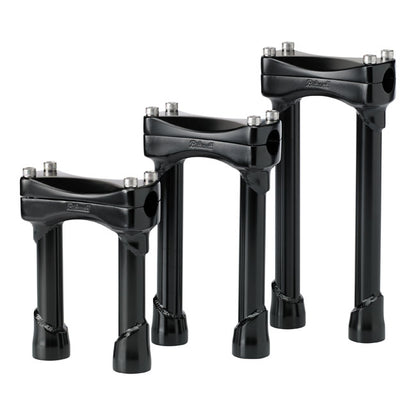 Biltwell Murdock risers 6" black from Biltwell at Pedro’s Parts