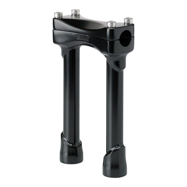 Biltwell Murdock risers 8" black from Biltwell at Pedro’s Parts