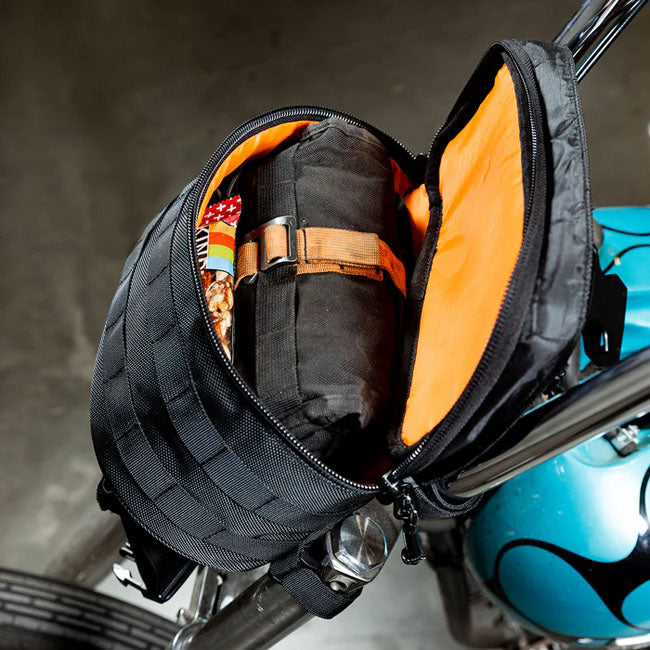 Biltwell Exfil-7 2.0 bag. Black from Biltwell at Pedro’s Parts