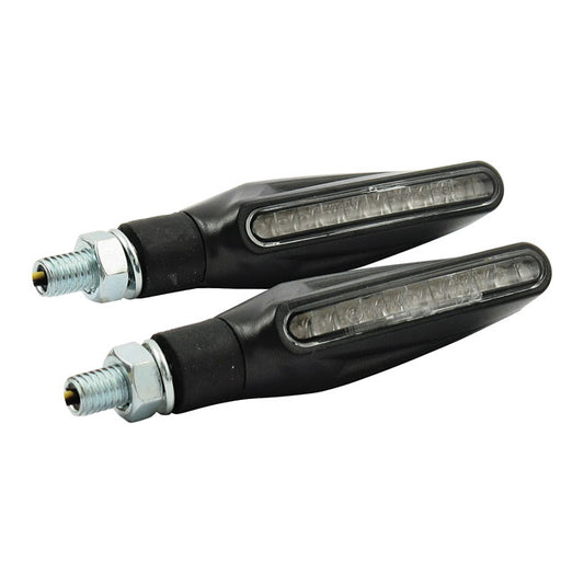 Stix, LED Turn Signals. Black