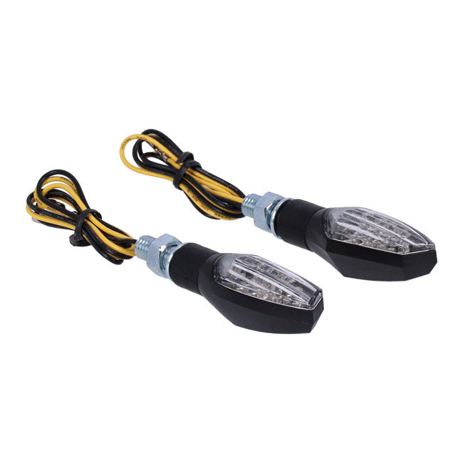 Nova, LED Turn Signal Set. Black