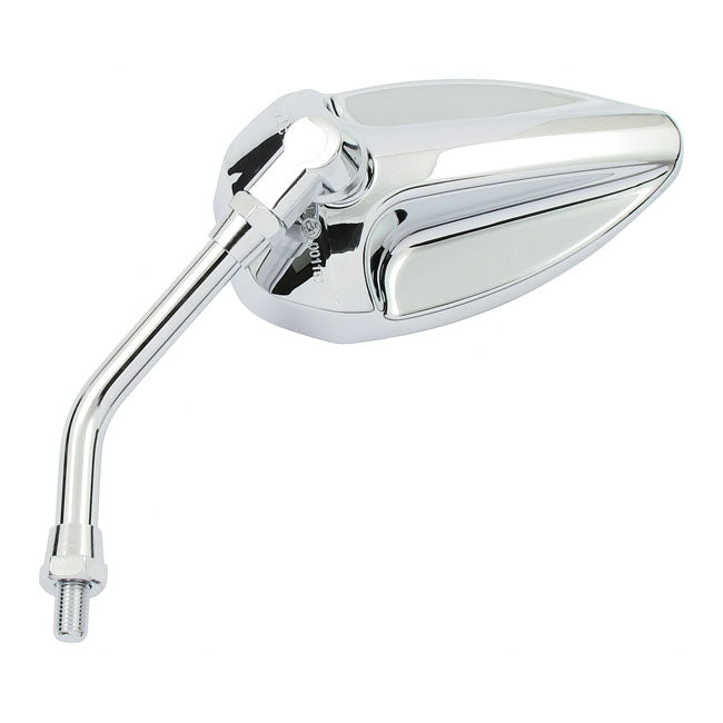 Jack Mirror. Chromed ABS Head