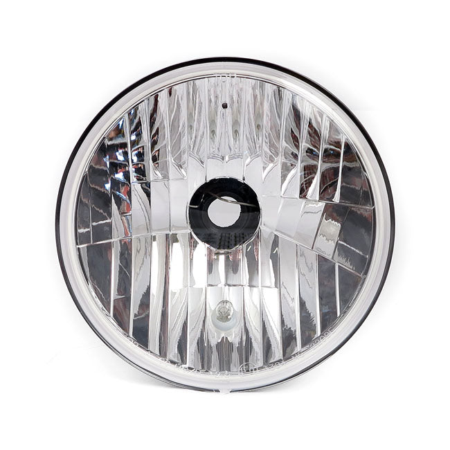 7" H4 Headlamp Unit. Clear Lens