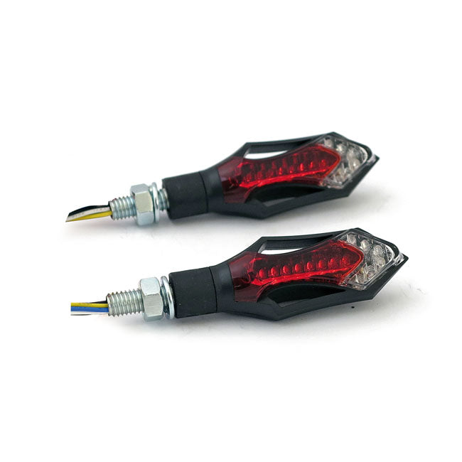 Hatch, LED Turn Signal / Taillight Combo. Red Lens