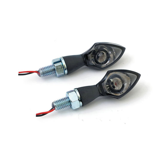 Pen Head LED Turn Signals Black/smoke Lens