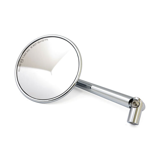 Montana Round Mirror. Chrome, L&r