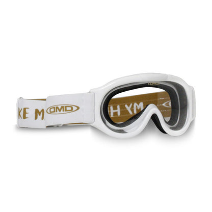 DMD Ghost White Clear Goggles