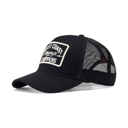 WCC Motorcycle Co. 5-panel Trucker Cap Black
