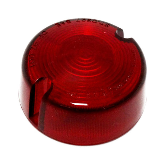 Replacement 3" Bullet Turn Signal Lens. Red