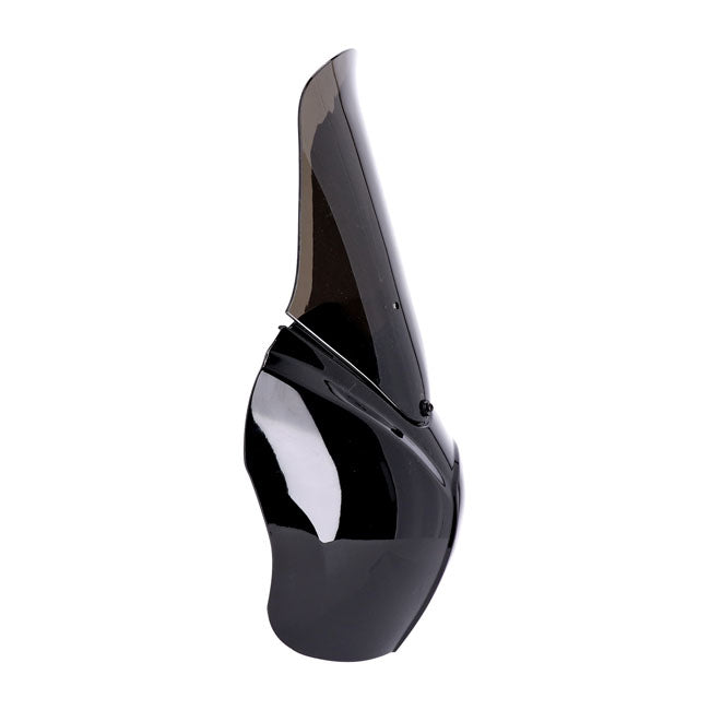 Headlamp Fairing. Gloss Black. Tinted Windshield