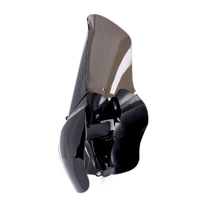 Headlamp Fairing. Gloss Black. Tinted Windshield