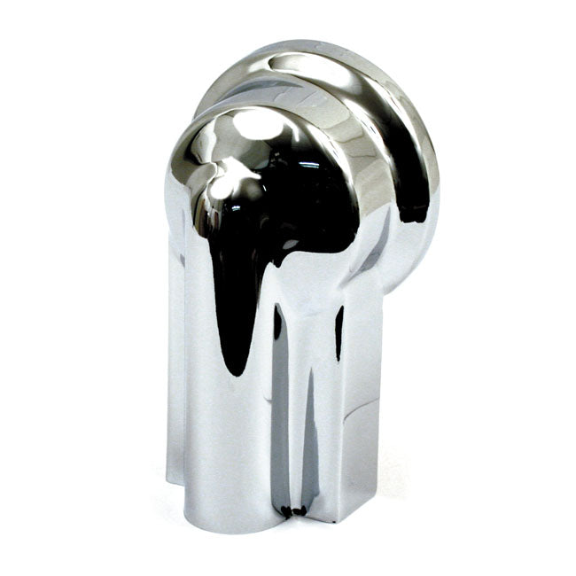 Oil Filter Housing Cover. Chrome