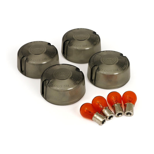 Turn Signal Domed Lens Kit, Smoke
