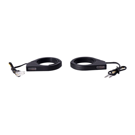 Fork Clamp Turn Signal Set. ECE