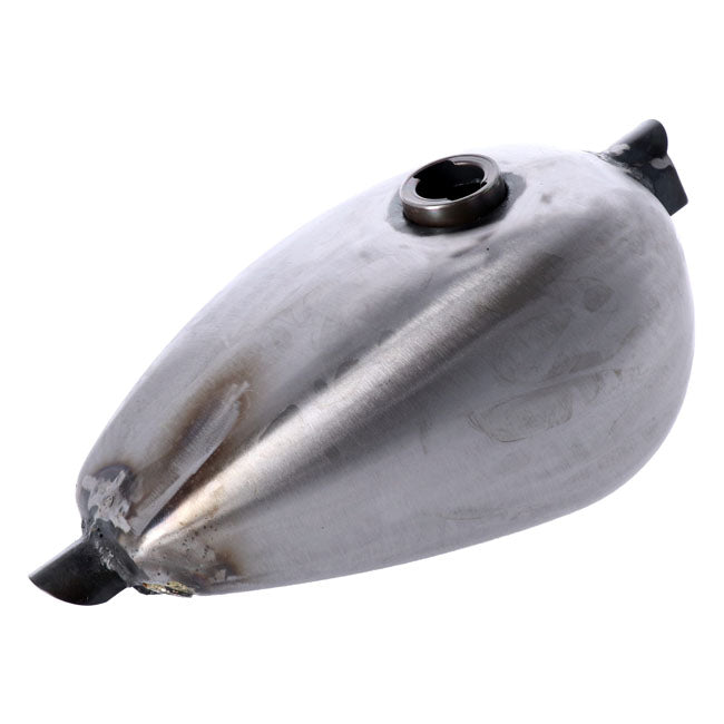 Chopper Peanut Gas Tank, 2.0 Gallon. Single Gas Cap