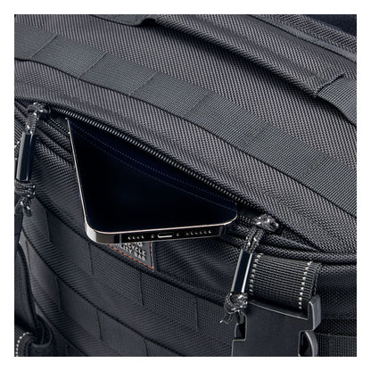 Biltwell Exfil-18 throw-over saddlebags. Black from Biltwell at Pedro’s Parts