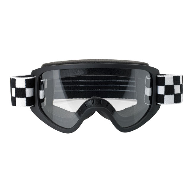 Biltwell Moto 2.0 goggles lens clear from Biltwell at Pedro’s Parts
