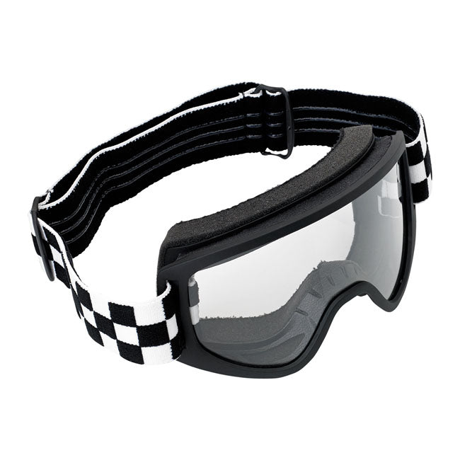 Biltwell Moto 2.0 goggles lens clear from Biltwell at Pedro’s Parts