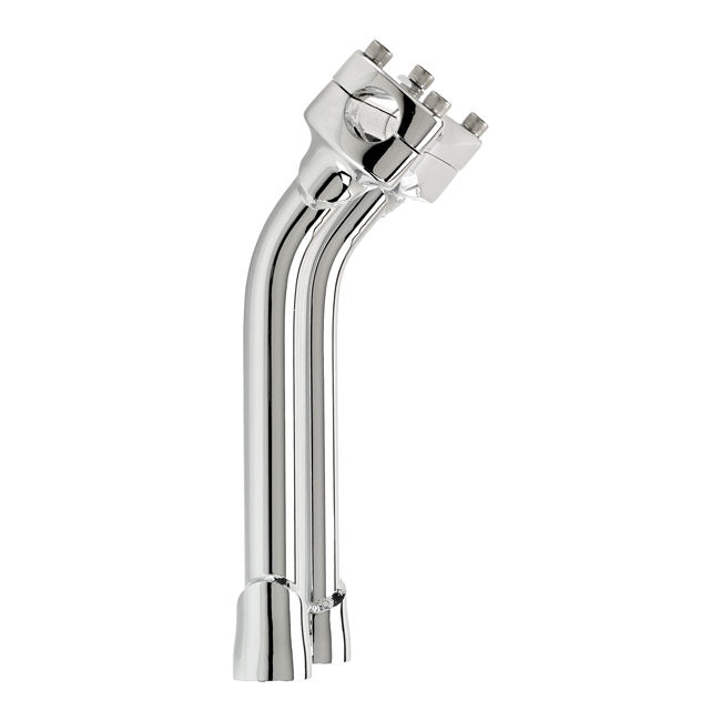 Biltwell Murdock pullback risers 10" chrome from Biltwell at Pedro’s Parts