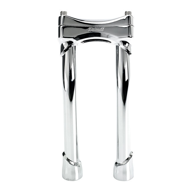 Biltwell Murdock pullback risers 10" chrome from Biltwell at Pedro’s Parts
