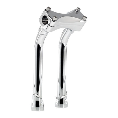 Biltwell Murdock pullback risers 10" chrome from Biltwell at Pedro’s Parts