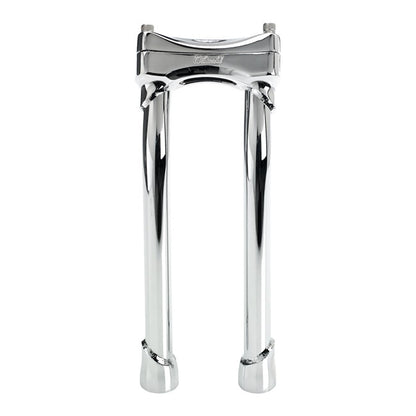 Biltwell Murdock pullback risers 12" chrome from Biltwell at Pedro’s Parts