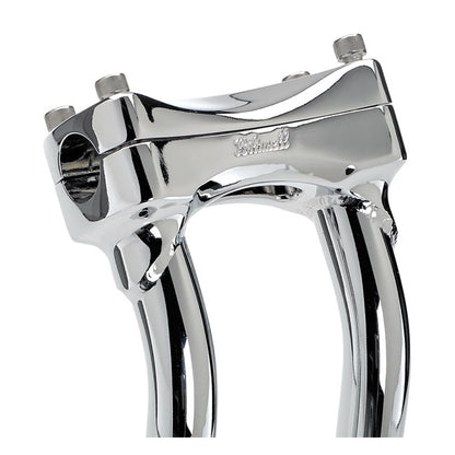 Biltwell Murdock pullback risers 12" chrome from Biltwell at Pedro’s Parts