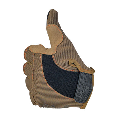 Biltwell Moto Gloves brown/orange from Biltwell at Pedro’s Parts