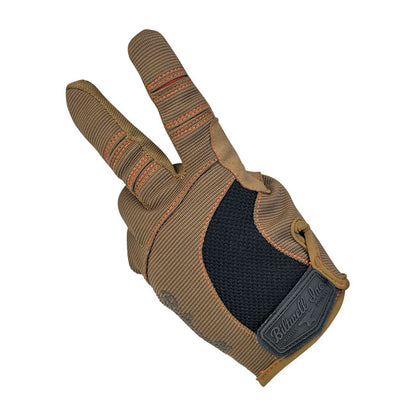 Biltwell Moto Gloves brown/orange from Biltwell at Pedro’s Parts