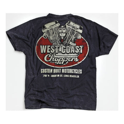 WCC Panhead Vintage T-Shirt Navy