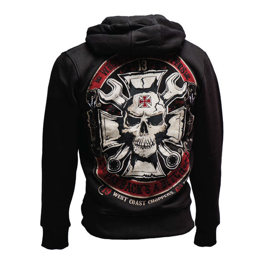 WCC Mechanic Zip Hoodie Black