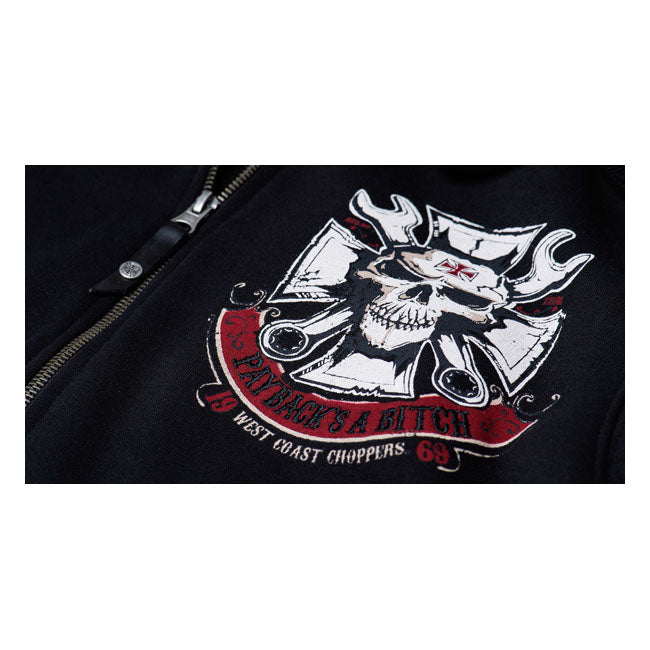 WCC Mechanic Zip Hoodie Black