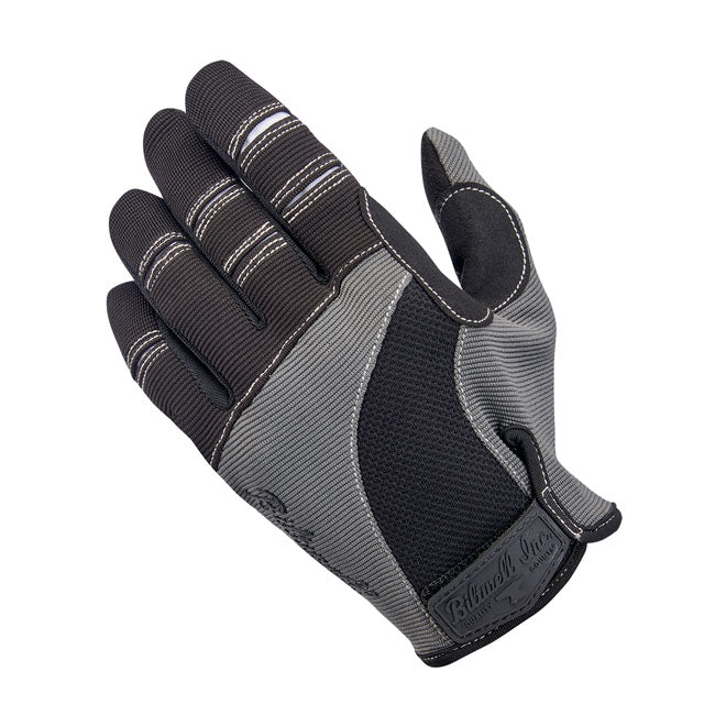 Biltwell Moto Gloves grey/black from Biltwell at Pedro’s Parts