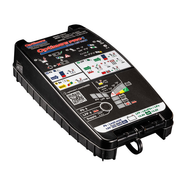 Tecmate OptiMATE, Pro 1 DUO 12B 10A Battery Charger