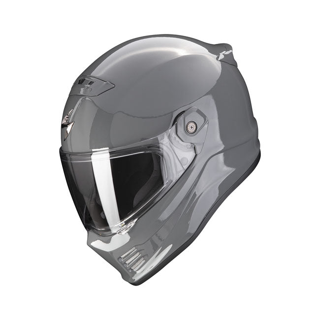 Scorpion Covert-FX Helmet Grey Cement - motorcycle helmets at Pedro's Parts