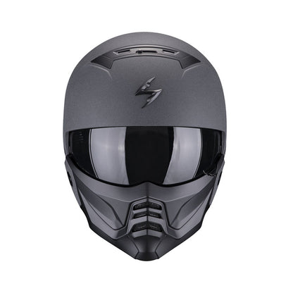 Scorpion EXO-Combat II Helmet Dark Grey - motorcycle helmets at Pedro's Parts