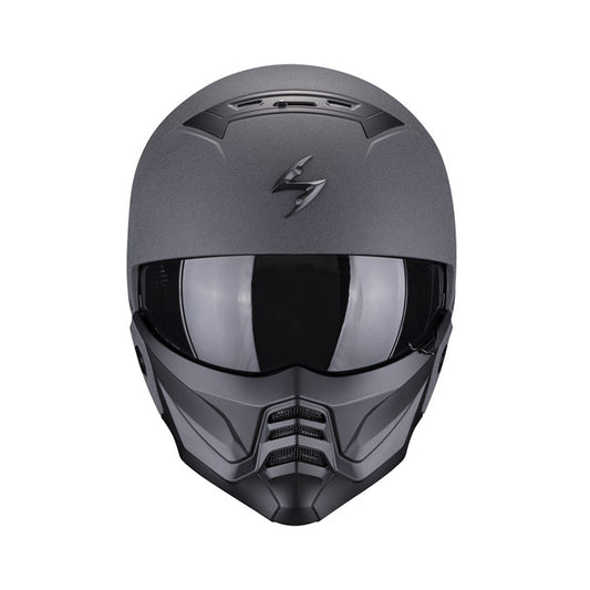 Scorpion EXO-Combat II Helmet Dark Grey - motorcycle helmets at Pedro's Parts