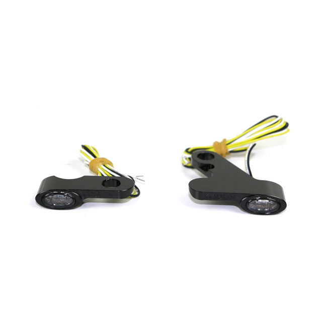 Kodlin, Elypse LED Mini Front Turn Signals. Black