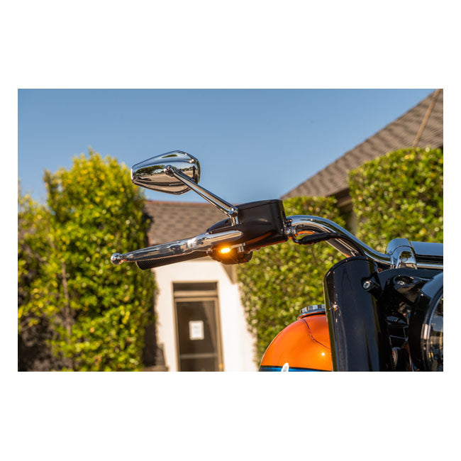 Kodlin, Elypse LED Mini Front Turn Signals. Chrome
