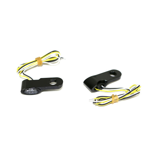 Kodlin, Elypse LED Mini Turn Signals. Front. Black